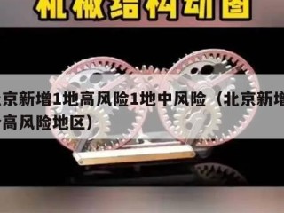 北京新增1地高风险1地中风险（北京新增2个高风险地区）