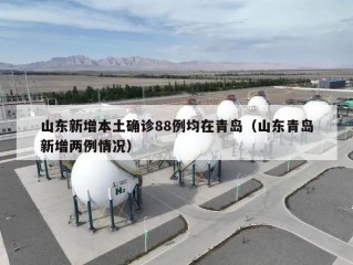 山东新增本土确诊88例均在青岛（山东青岛新增两例情况）